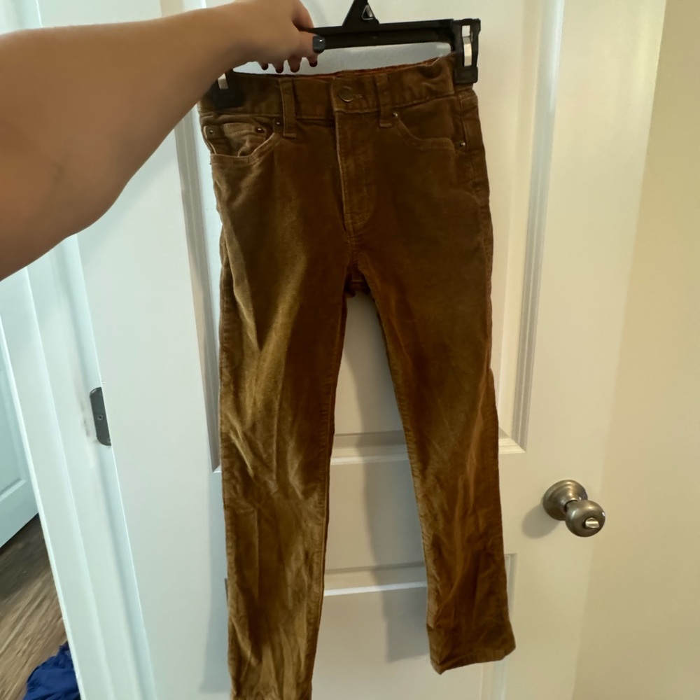Boys size 8 Crewcuts brown Corduroy Trousers